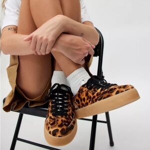 Steve Madden Tux- Leopard Print Women's Sneakers
